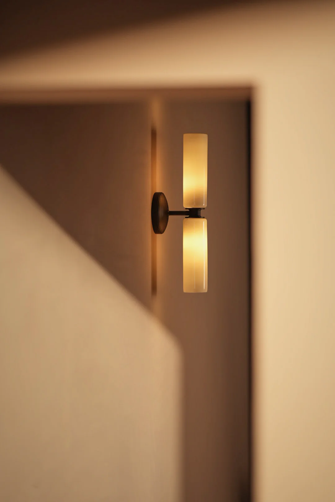 Claremont Medium Wall Light Fine Porcelain - Bronze - Image 4